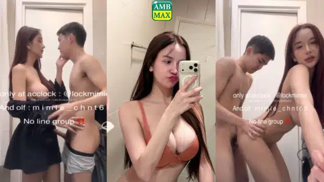 คลิปหลุด OnlyFans mimie_chnt69 น้องมีมี่ แอบเย็ดกับแฟนเพื่อนในห้องน้ำแอบเสียวเเซ่บลีลาเด็ดเย็ดฟินๆโครตเร้าใจ